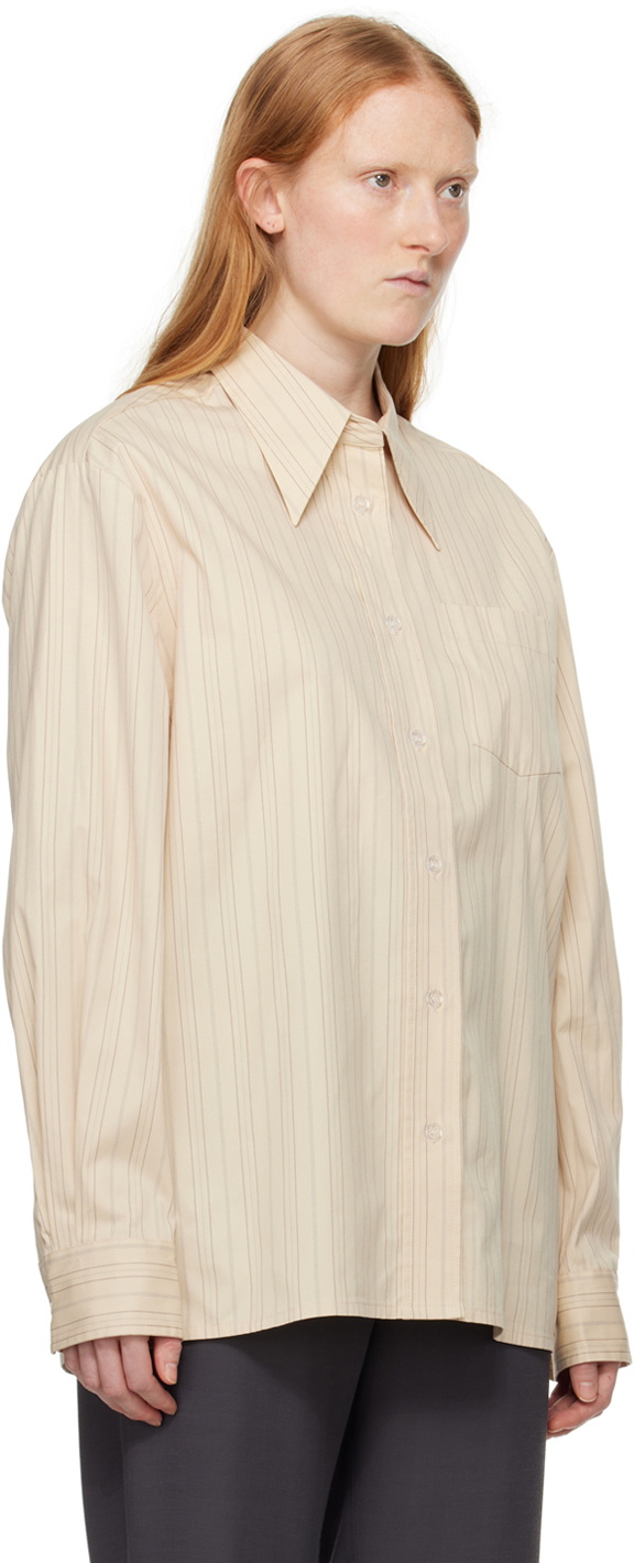 Elleme Beige Straight Shirt