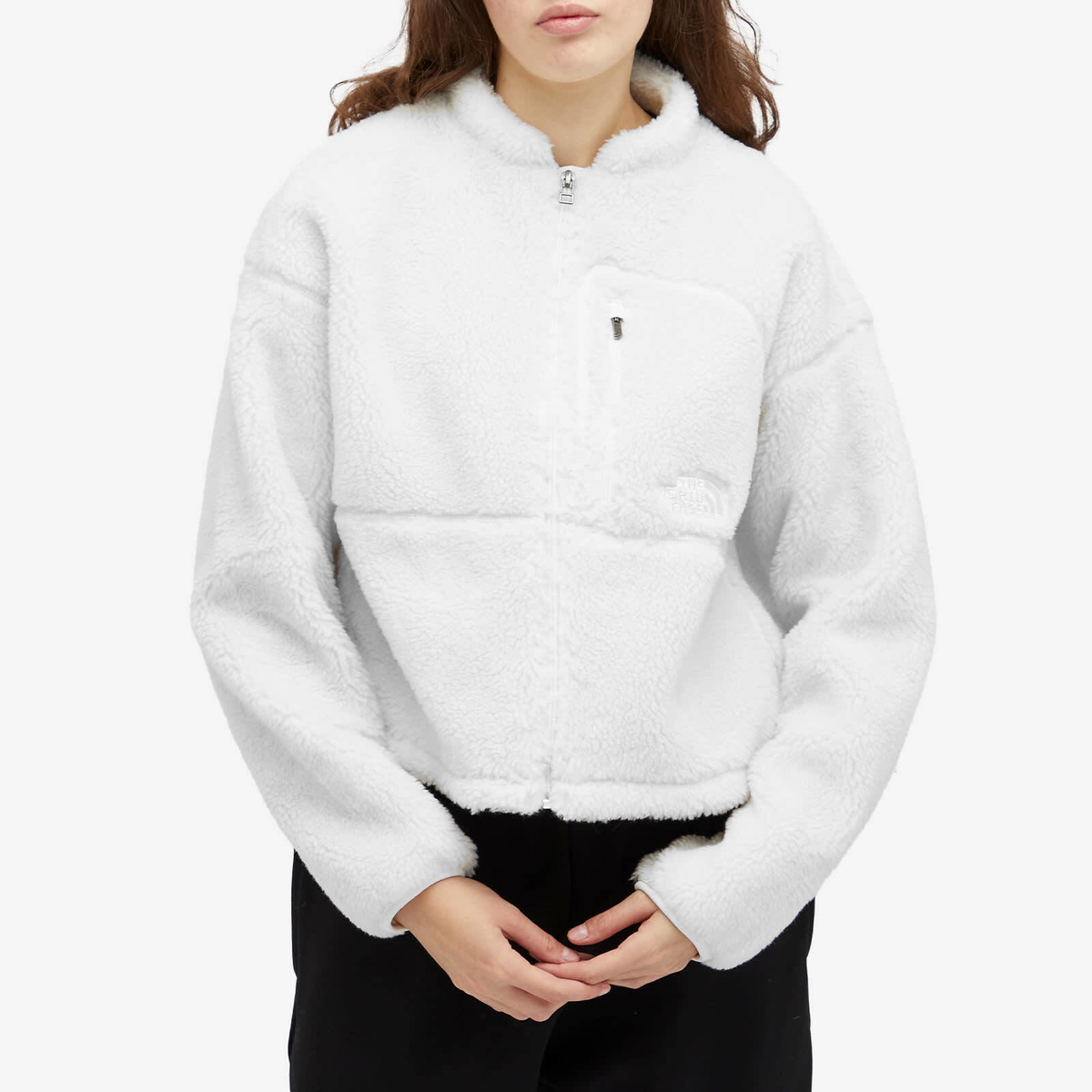 The North Face Women's Extreme Pile Pullover in White