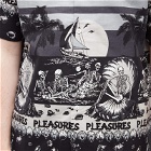 Pleasures Men's Beach Vacation Shirt in Black