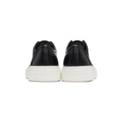 Salvatore Ferragamo Black and White Anson Borg Sneakers