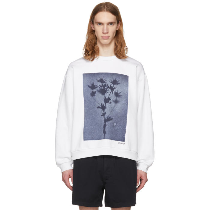 Photo: Acne Studios White Follow Sweatshirt 