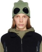 C.P. Company Green Goggle Beanie