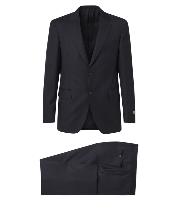 Photo: Canali Pinstripe wool suit