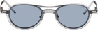 Maison Kitsuné Black A. Society Edition Hikari Sunglasses