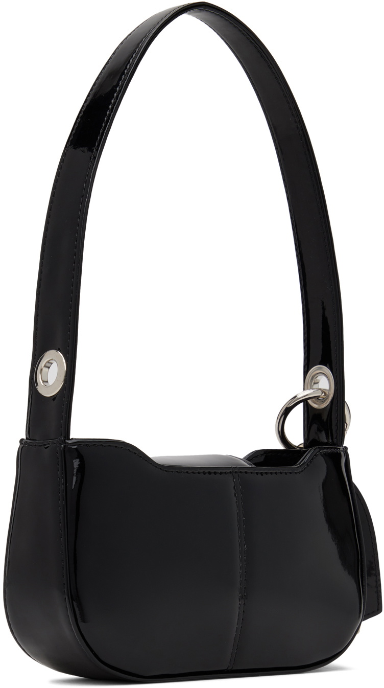 Justine Clenquet Black Dylan Patent Bag