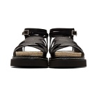 3.1 Phillip Lim Black Yasmine Platform Espadrille Sandals