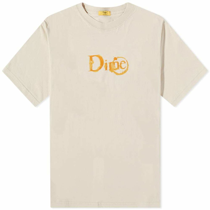 Photo: Dime Men's Classic Mocha T-Shirt in Fog