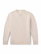 Eleventy - Slim-Fit Wool Sweater - Neutrals
