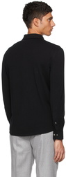 Brunello Cucinelli Black Wool & Cashmere Shirt