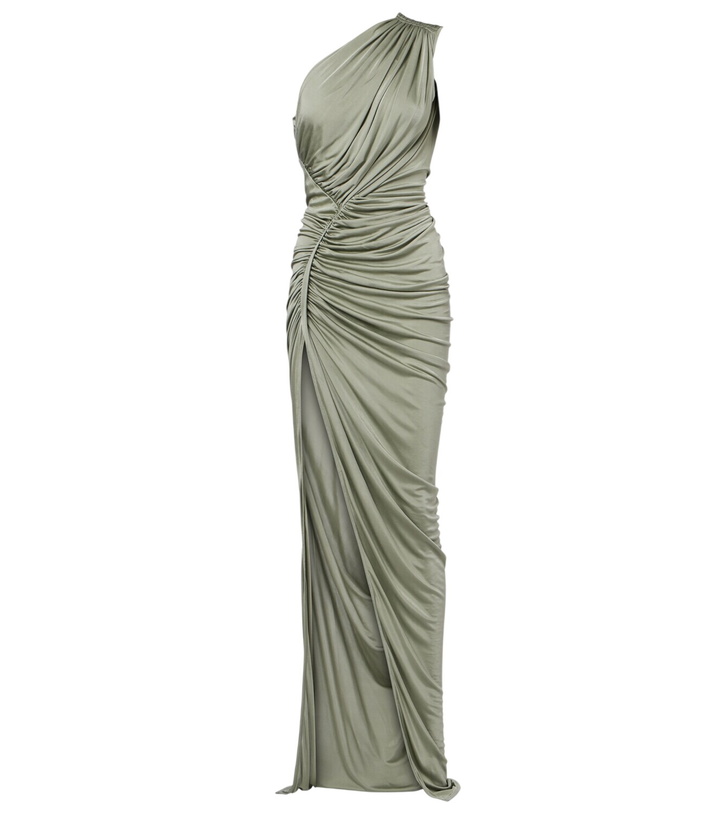 Photo: Rick Owens Lilies Shailee ruched one-shoulder gown