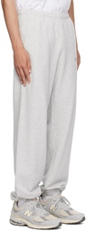 Sporty & Rich Gray Italic Sweatpants