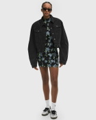ROTATE Birger Christensen Denim Oversized Jacket Black Womens Denim Jacket