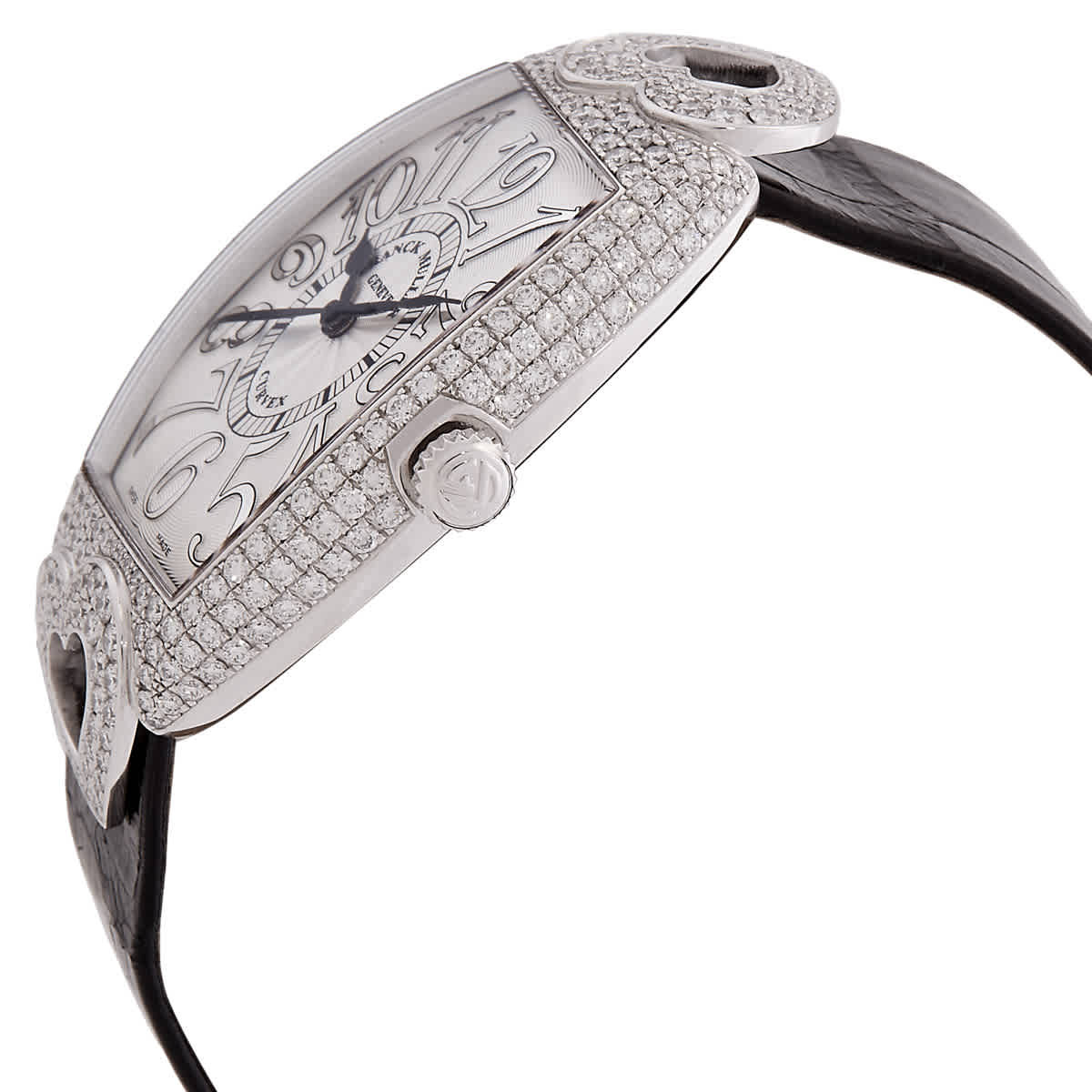 Franck Muller Cintree Curvex Coeur Automatic Diamond White Dial Ladies Watch 2852 SC RELIEF HJ OG