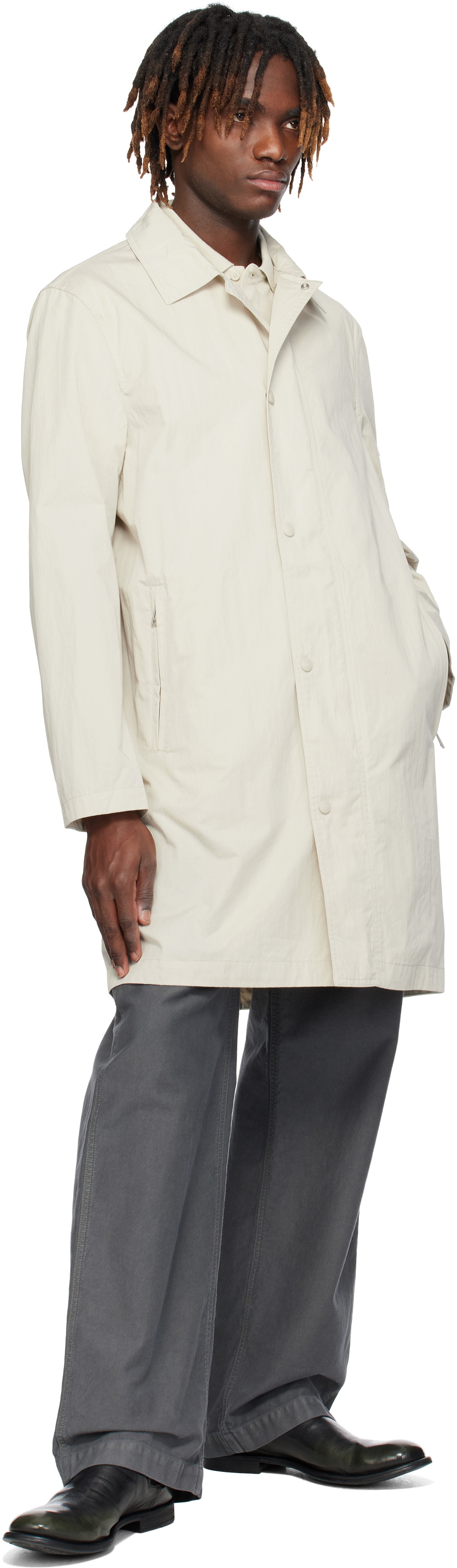 Belstaff Beige Drill Coat