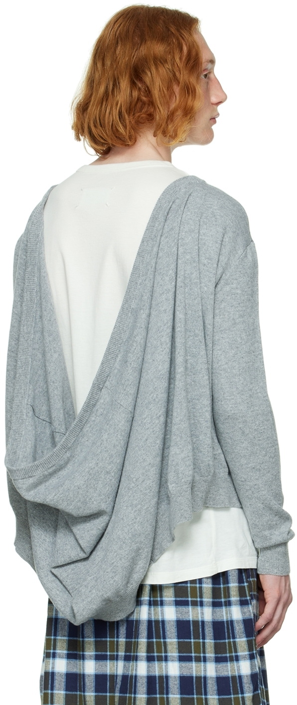 Bless Gray Nº68 Extended Cardigan