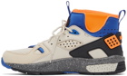 Nike Beige & Blue ACG Air Mowabb Sneakers