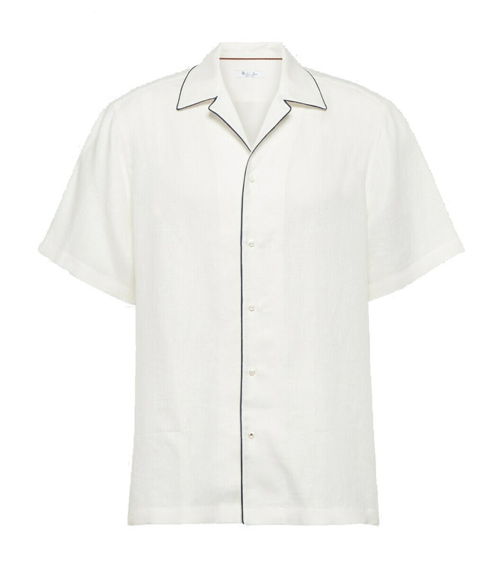 Photo: Loro Piana Tiki linen shirt