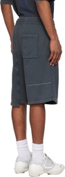 A-COLD-WALL* Gray Oblique Shorts