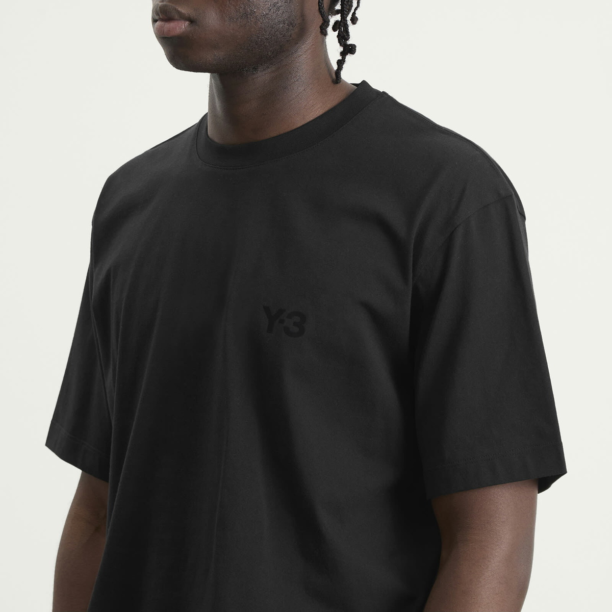 Y-3 Men's Logo T-Shirt in Black