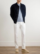 Zegna - Wool and Cashmere-Blend Sweater - Blue
