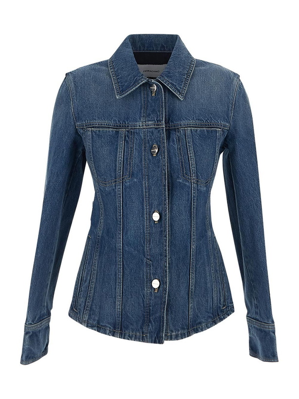 Photo: Ferragamo Denim Jacket