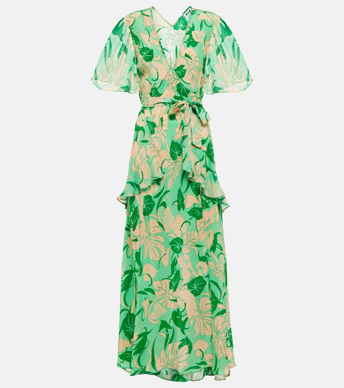 Rixo Evie floral silk midi dress Rixo Rixo Evie floral silk midi dress Rixo