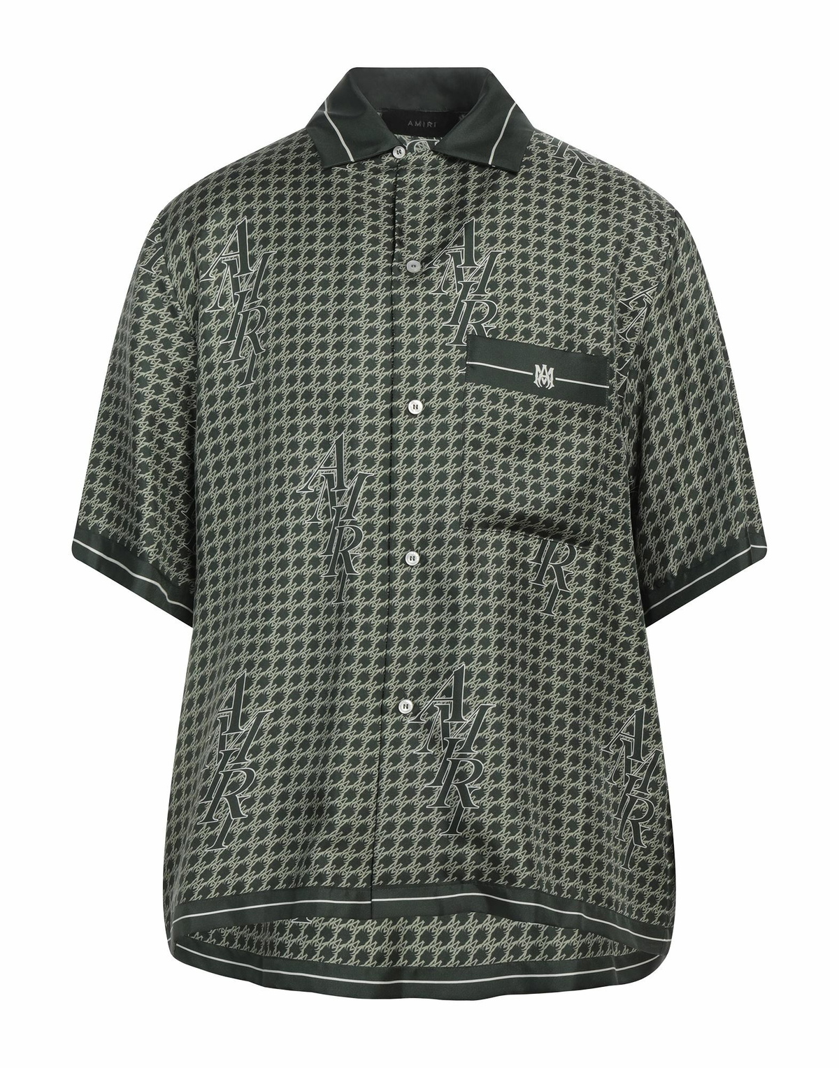 Amiri Mens Shirt Military in Green