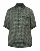 Amiri Mens Shirt Military in Green