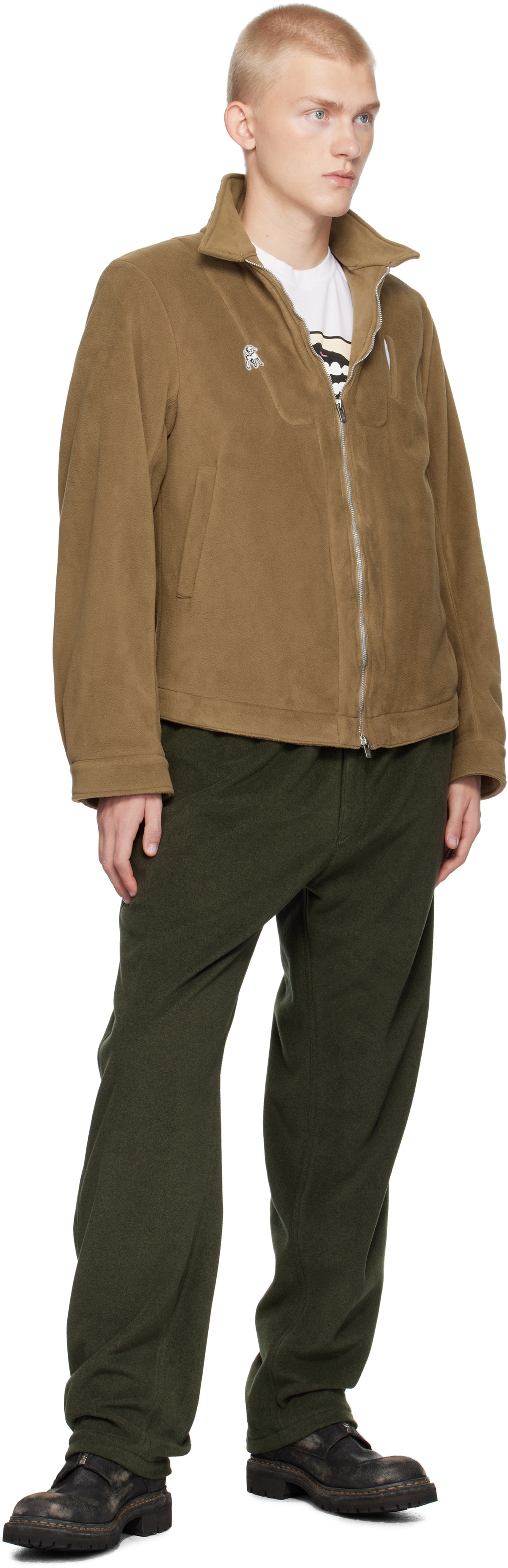 the Shepherd UNDERCOVER Khaki US2D4592 Trousers