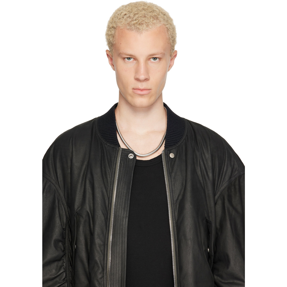 Rick Owens Temple Snake Necklace
