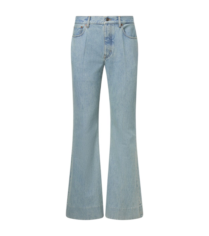 Photo: Valentino Logo flared jeans