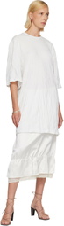 TOTEME White Relaxed Tee Minidress