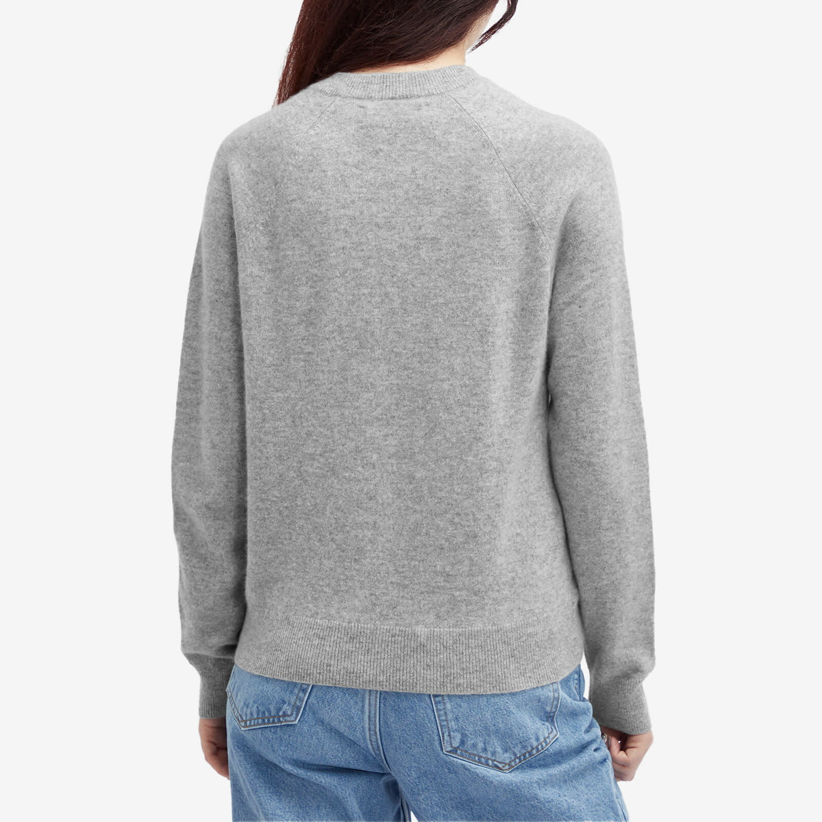 Samsøe Samsøe Women's Boston O-Neck in Grey Melange