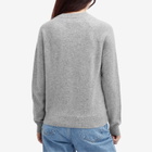 Samsøe Samsøe Women's Boston O-Neck in Grey Melange