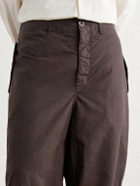 Casey Casey - Abel Wide-Leg Cotton Trousers - Brown