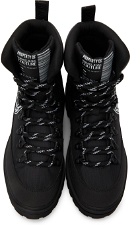 Versace Jeans Couture Black Syrius V-Emblem Boots