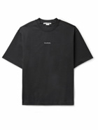 Acne Studios - Extorr Logo-Print Cotton-Jersey T-Shirt - Black