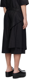 Craig Green Black Towel Shorts
