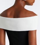Roland Mouret Off-shoulder gown