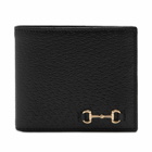 Gucci Men's Horsebit Wallet in Black