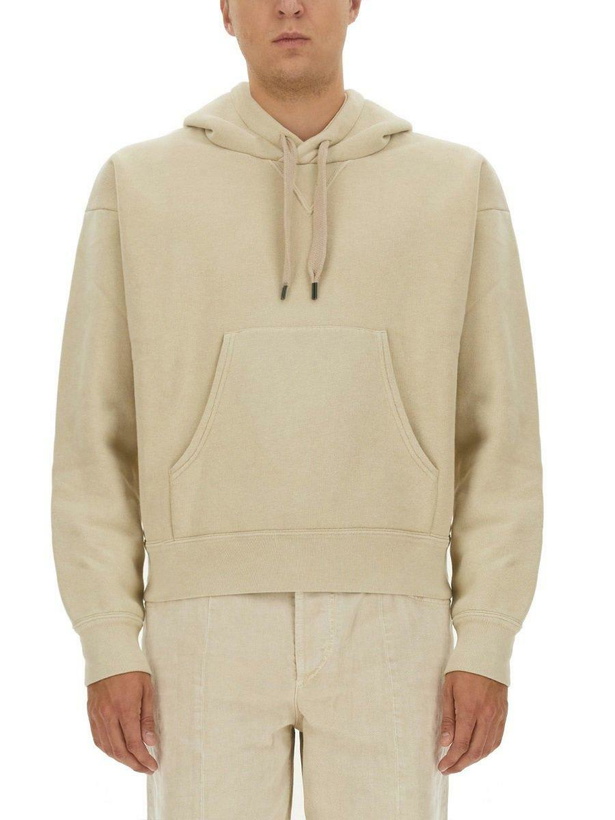 Photo: Isabel Marant Wyll Long-sleeved Drawstring Hoodie
