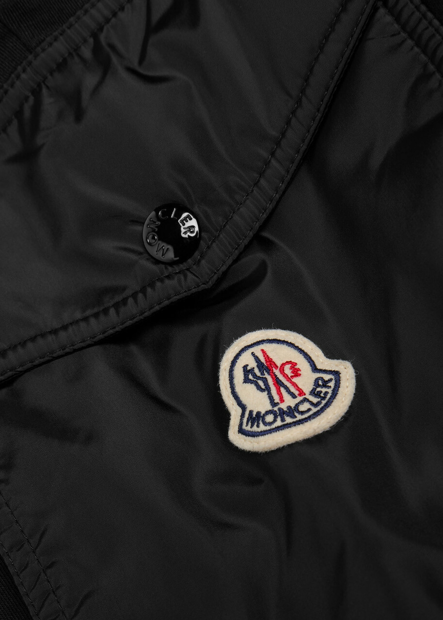 Moncler Cotton-blend Cargo Sweatpants Black