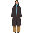 Studio Nicholson Brown Holin Trench Coat