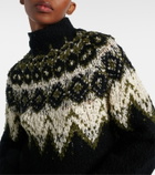 Proenza Schouler Lizzy fair isle cotton turtleneck sweater