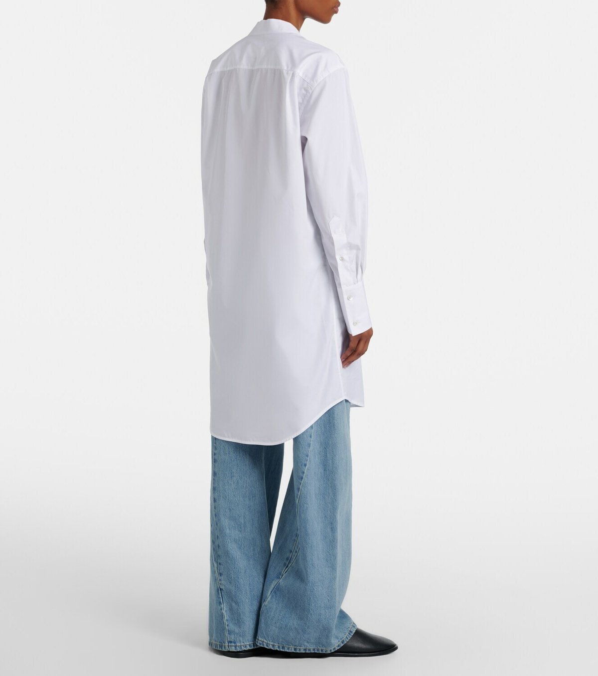 Maison Margiela Cotton poplin shirt dress