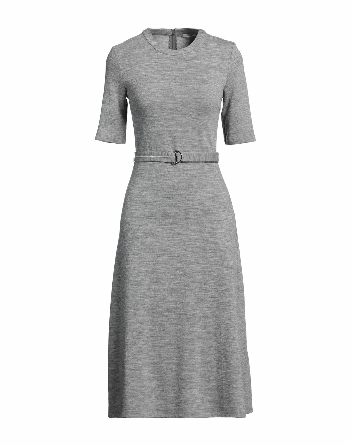 Peserico Womens Midi dress in Grey