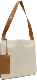Recto Off-White & Tan Large Cruise Tote