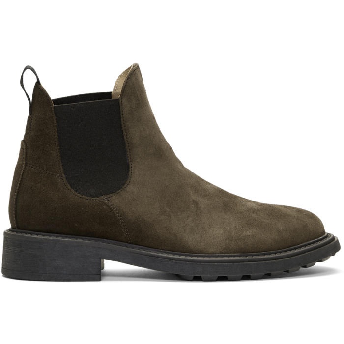 Photo: H by Hudson Brown Suede Caslon Chelsea Boots