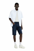 Diesel Slim shorts in coloured denim - Denim short pants Mens in Blue