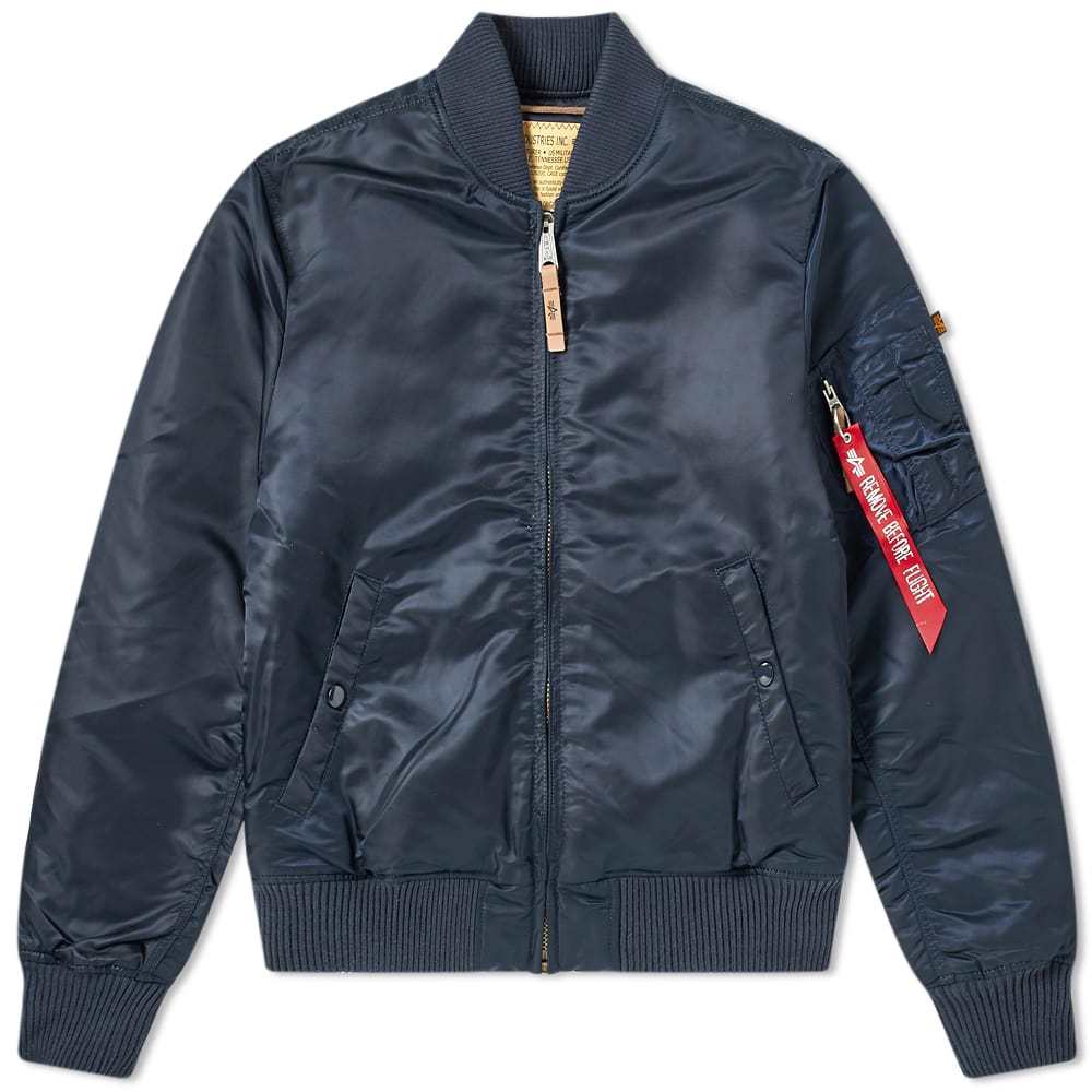 Alpha Industries MA-1 VF 59 Flight Jacket Replica Blue Alpha